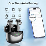 DP4 HiFi Sound Bluetooth-compatible Earphones Noise Reduction Wireless In-ear Headphones