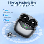 DP4 HiFi Sound Bluetooth-compatible Earphones Noise Reduction Wireless In-ear Headphones