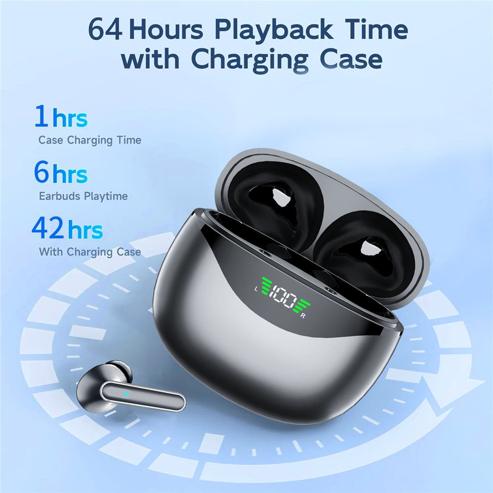 DP4 HiFi Sound Bluetooth-compatible Earphones Noise Reduction Wireless In-ear Headphones