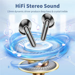 DP4 HiFi Sound Bluetooth-compatible Earphones Noise Reduction Wireless In-ear Headphones