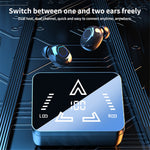 M48pro Wireless In-ear Bluetooth-compatible Earbuds HiFi Sound IPX7 Waterproof Headphones