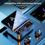 M48pro Wireless In-ear Bluetooth-compatible Earbuds HiFi Sound IPX7 Waterproof Headphones