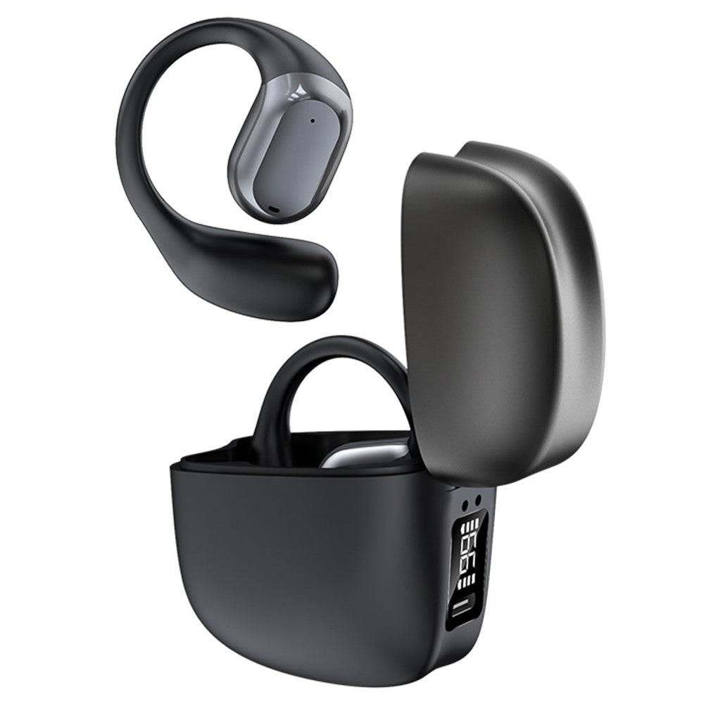 JS371 Bluetooth 5.4-kompatible hovedtelefoner sport-ørepropper trådløse støjreducerende øretelefoner med opladningsetui