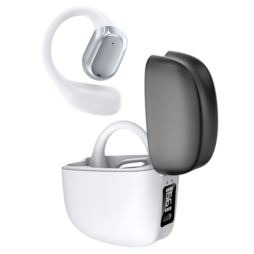 JS371 Bluetooth 5.4-kompatible hovedtelefoner sport-ørepropper trådløse støjreducerende øretelefoner med opladningsetui