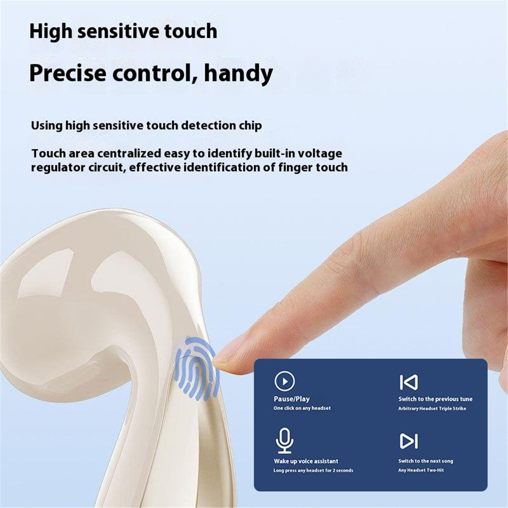 DUDAO U16Pro TWS Bluetooth-compatible Earphones Semi-In-Ear Wireless Sports Music Headset
