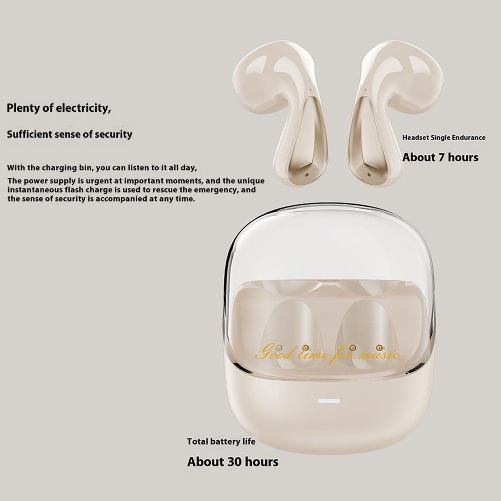 DUDAO U16Pro TWS Bluetooth-compatible Earphones Semi-In-Ear Wireless Sports Music Headset