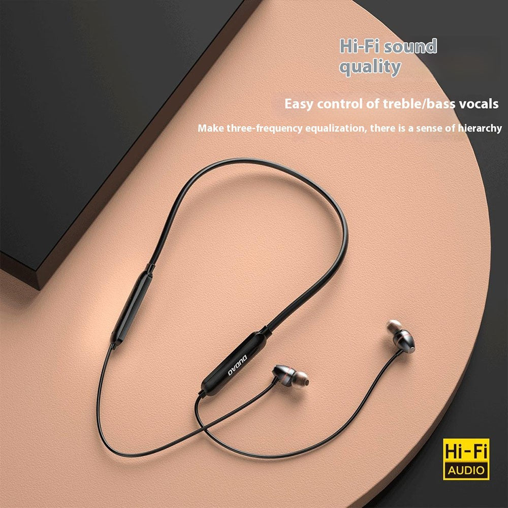 DUDAO U5H Neckband Bluetooth-compatible In-Ear Headset Sport Running Magnetic Wireless HiFi Music Earphone