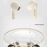 DUDAO U18Pro TWS Bluetooth-compatible Earphones Wireless Music Headset with Transparent Charging Case