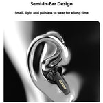 DUDAO U18Pro TWS Bluetooth-compatible Earphones Wireless Music Headset with Transparent Charging Case