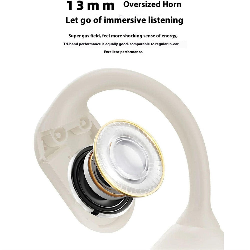 DUDAO U4A Single Ear OWS Bluetooth-compatible Earphone Ear Hanging Business Music Calls Headset