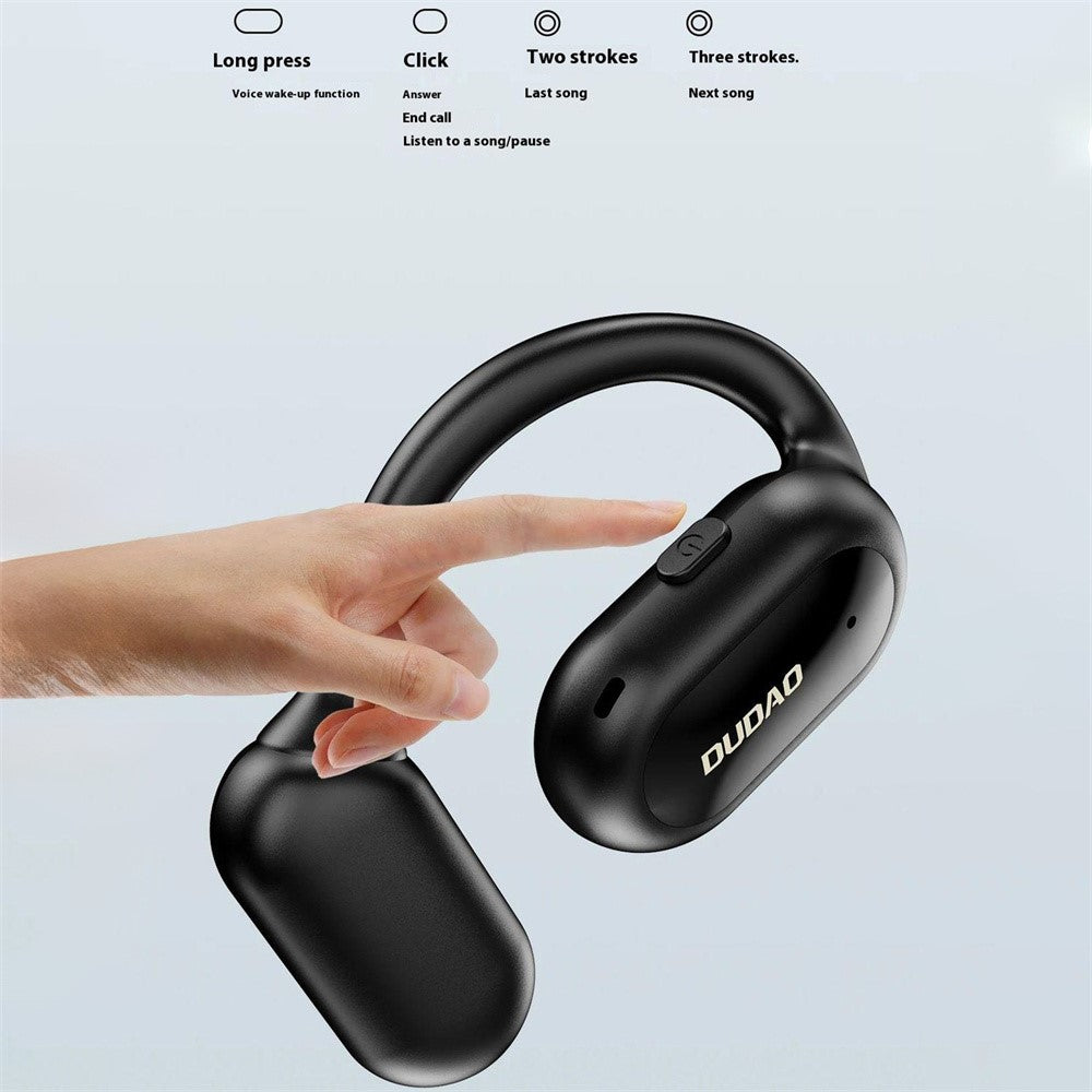 DUDAO U4A Single Ear OWS Bluetooth-compatible Earphone Ear Hanging Business Music Calls Headset