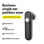 DUDAO U7S enkelt øre trådløst Bluetooth-kompatibelt headset Forretning Sport Musikopkald In-ear høretelefon