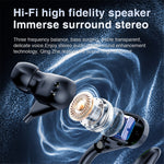 SP16 TWS Bluetooth-kompatible høretelefoner ørekrog in-ear trådløst musikheadset med digitalt display og opladningsboks
