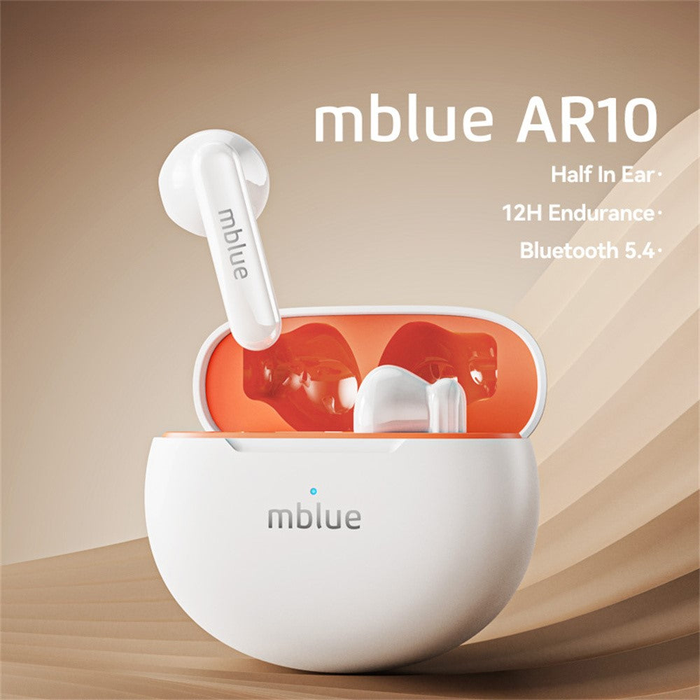 MBLUE AR10 TWS Bluetooth-compatible Earphones Low Latency Wireless Sports Music Headset