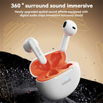 MBLUE AR10 TWS Bluetooth-compatible Earphones Low Latency Wireless Sports Music Headset