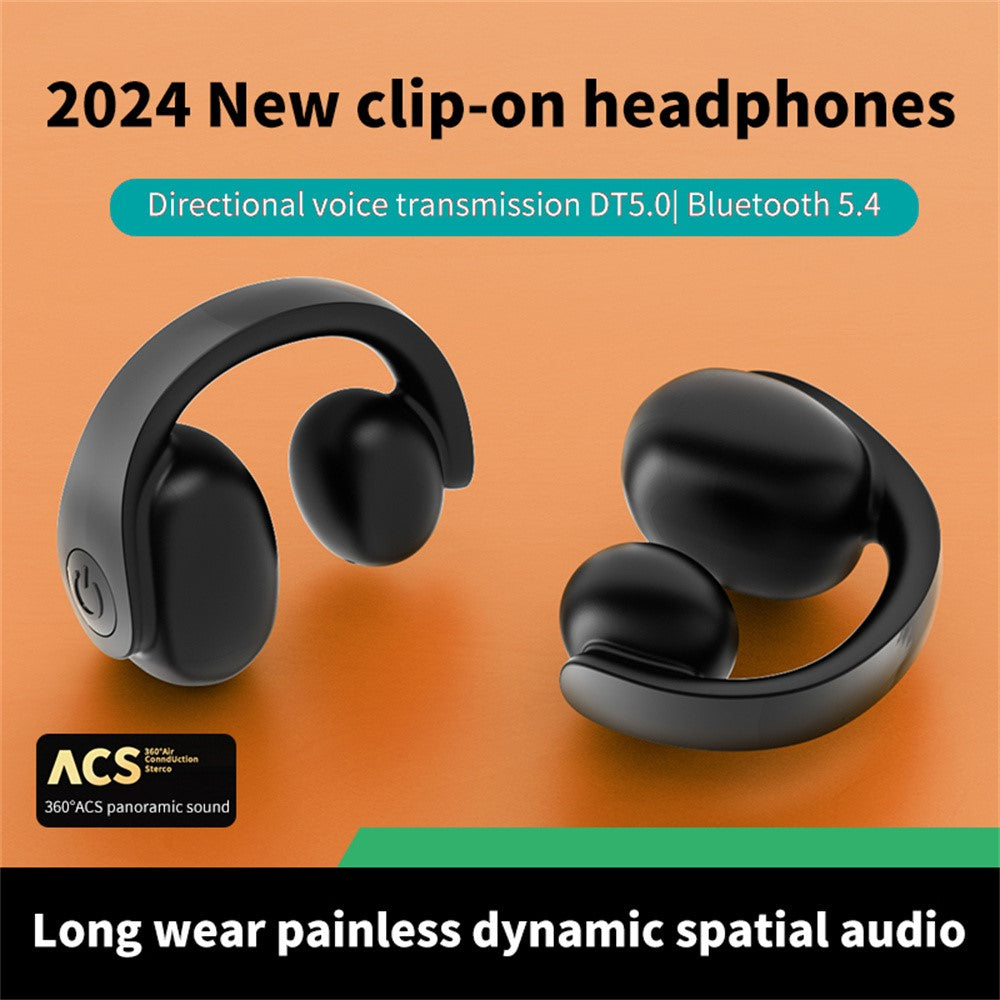 GD11 Bluetooth-kompatibelt 5.4 Headset med klipsdesign Trådløst Sportsmusikøretelefon (CE-certificeret)