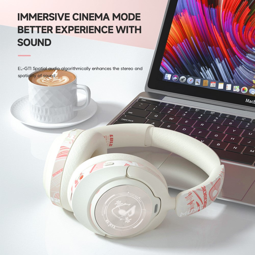 EL-GT1 Wireless Stereo Bluetooth-compatible Headphone Over-Ear ANC Gaming Music Headset