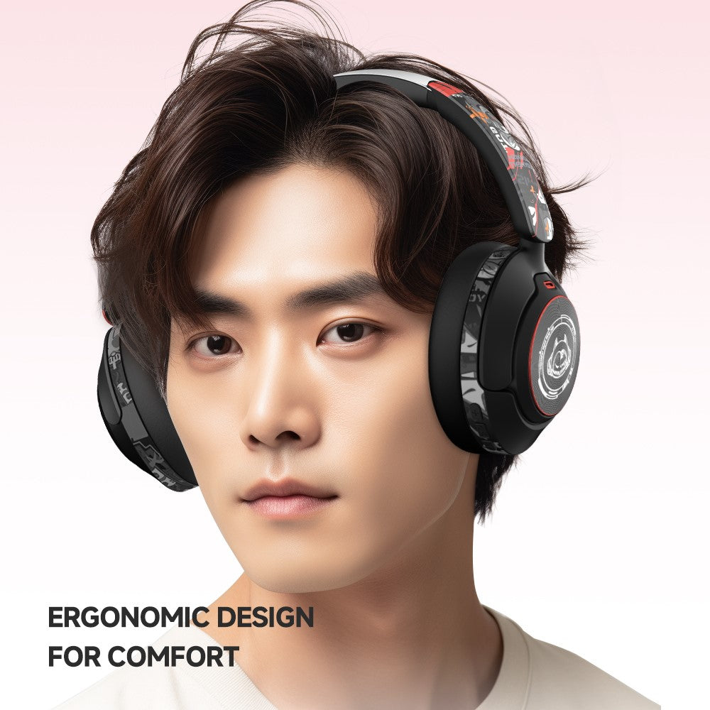 EL-GT1 Wireless Stereo Bluetooth-compatible Headphone Over-Ear ANC Gaming Music Headset