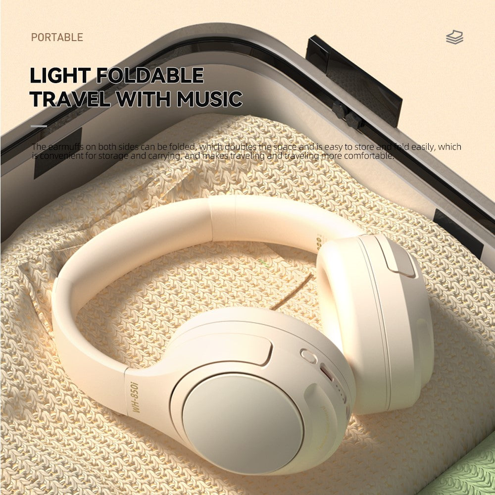WH-850i Wireless ANC Heavy Bass Headphone Over-Ear Bluetooth-compatible Gaming Music Headset
