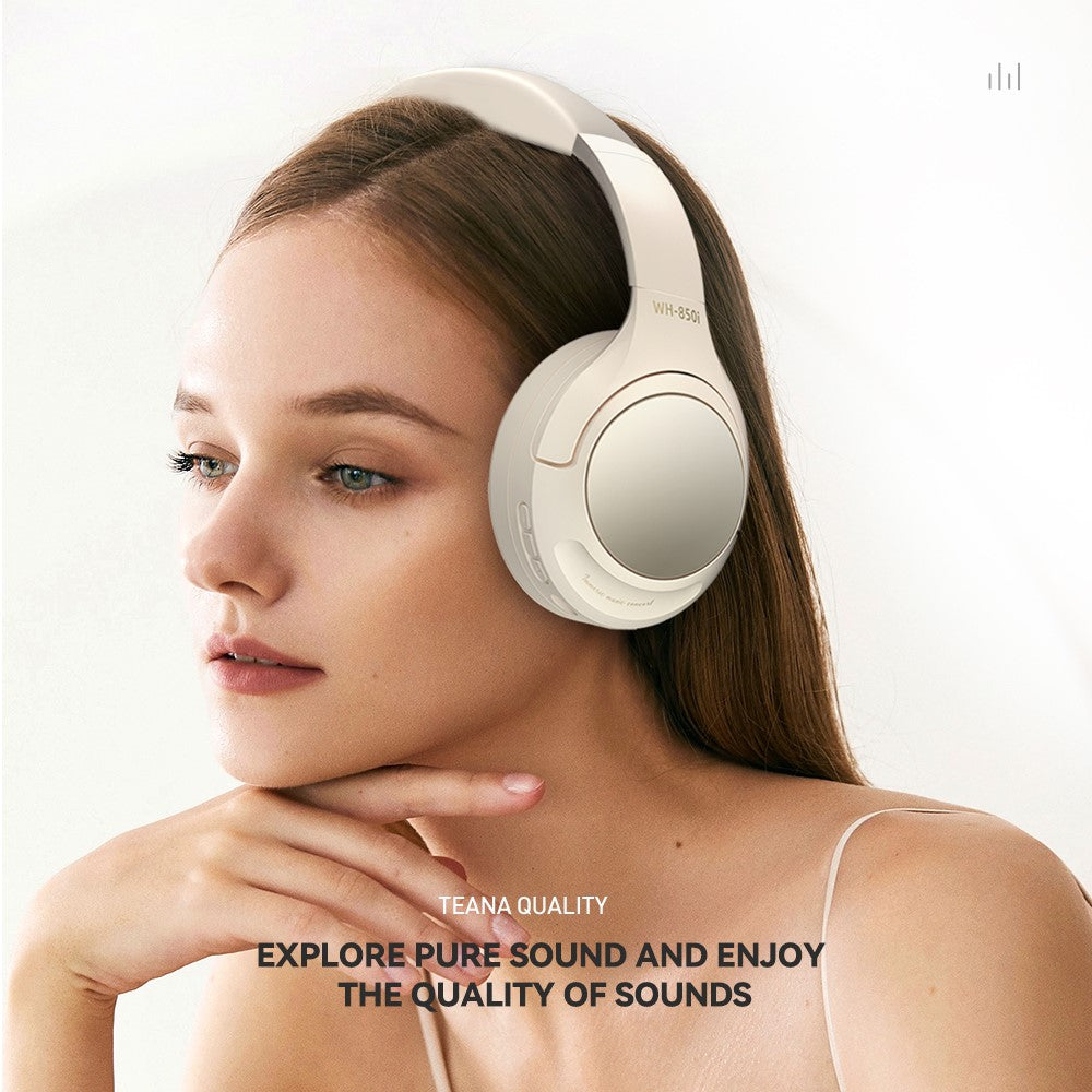 WH-850i Wireless ANC Heavy Bass Headphone Over-Ear Bluetooth-compatible Gaming Music Headset