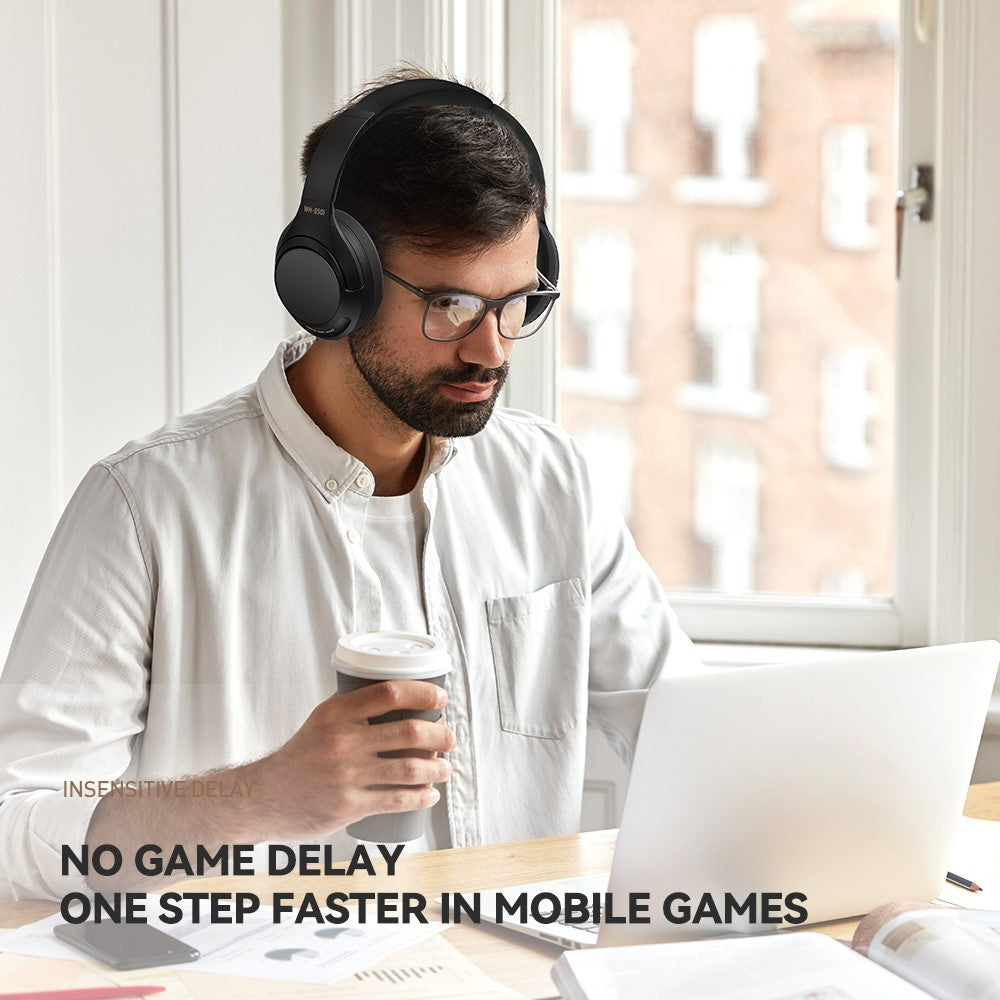 WH-850i Wireless ANC Heavy Bass Headphone Over-Ear Bluetooth-compatible Gaming Music Headset