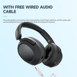 LULE King 2.4G Trådløst Bluetooth-kompatibelt Stereo Hovedtelefon Over-Ear Støjreducerende Gaming Musik Headset