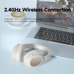 LULE King 2.4G Trådløst Bluetooth-kompatibelt Stereo Hovedtelefon Over-Ear Støjreducerende Gaming Musik Headset