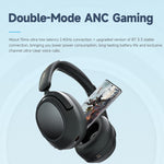 LULE King 2.4G Trådløst Bluetooth-kompatibelt Stereo Hovedtelefon Over-Ear Støjreducerende Gaming Musik Headset