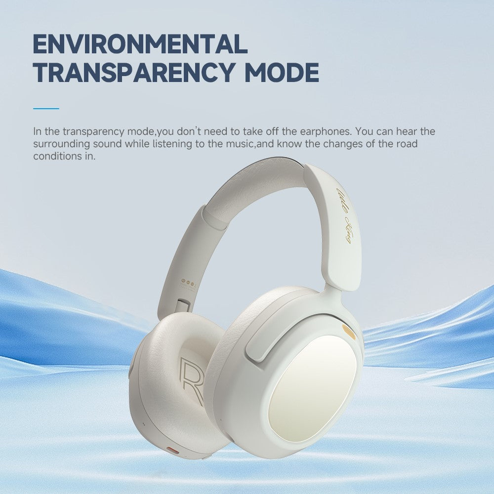 LULE King 2.4G Trådløst Bluetooth-kompatibelt Stereo Hovedtelefon Over-Ear Støjreducerende Gaming Musik Headset