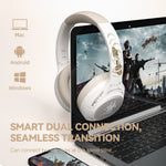 EL-GT2 ANC Støjreducerende Bluetooth-kompatible hovedtelefoner Trådløse Over-Ear Gaming Musikhovedsæt