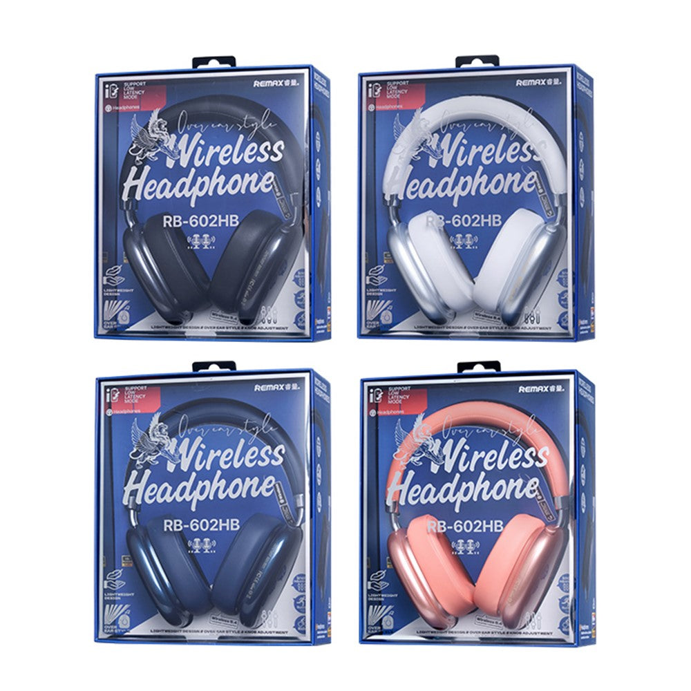 REMAX RB-602HB Wireless Headset Bluetooth-compatible 5.4 Over-Ear Headphones