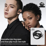A20 2 Pairs ENC Noise Reduction Bluetooth 5.3 Wireless Earbuds with Rotating Charging Case