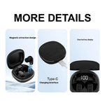 LX-5100 In-ear Bluetooth-compatible Earphones 4-Mic ENC Noise Cancellation Touch Control TWS Headphones