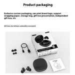 LX-5100 In-ear Bluetooth-compatible Earphones 4-Mic ENC Noise Cancellation Touch Control TWS Headphones