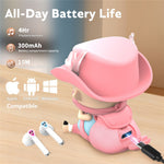 KOTION EACH RS3 Cartoon TWS Bluetooth-compatible Earbuds Noise Cancellation Gaming Earphones