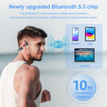 S2 Bone Conduction Headset IPX5 Vandtæt Åben Øre Udendørs Sport Bluetooth-kompatible Høretelefoner
