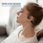 S2 Bone Conduction Headset IPX5 Vandtæt Åben Øre Udendørs Sport Bluetooth-kompatible Høretelefoner