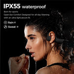 S2 Bone Conduction Headset IPX5 Vandtæt Åben Øre Udendørs Sport Bluetooth-kompatible Høretelefoner