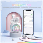 ONIKUMA T302 Cute Space Capsule Bluetooth-compatible Headset HiFi Music Wireless Earphones