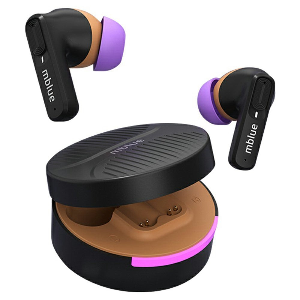 MBLUE AR03pro ANC Noise Cancellation Bluetooth-compatible 5.3 Earbuds Low Latency Gaming Earphones