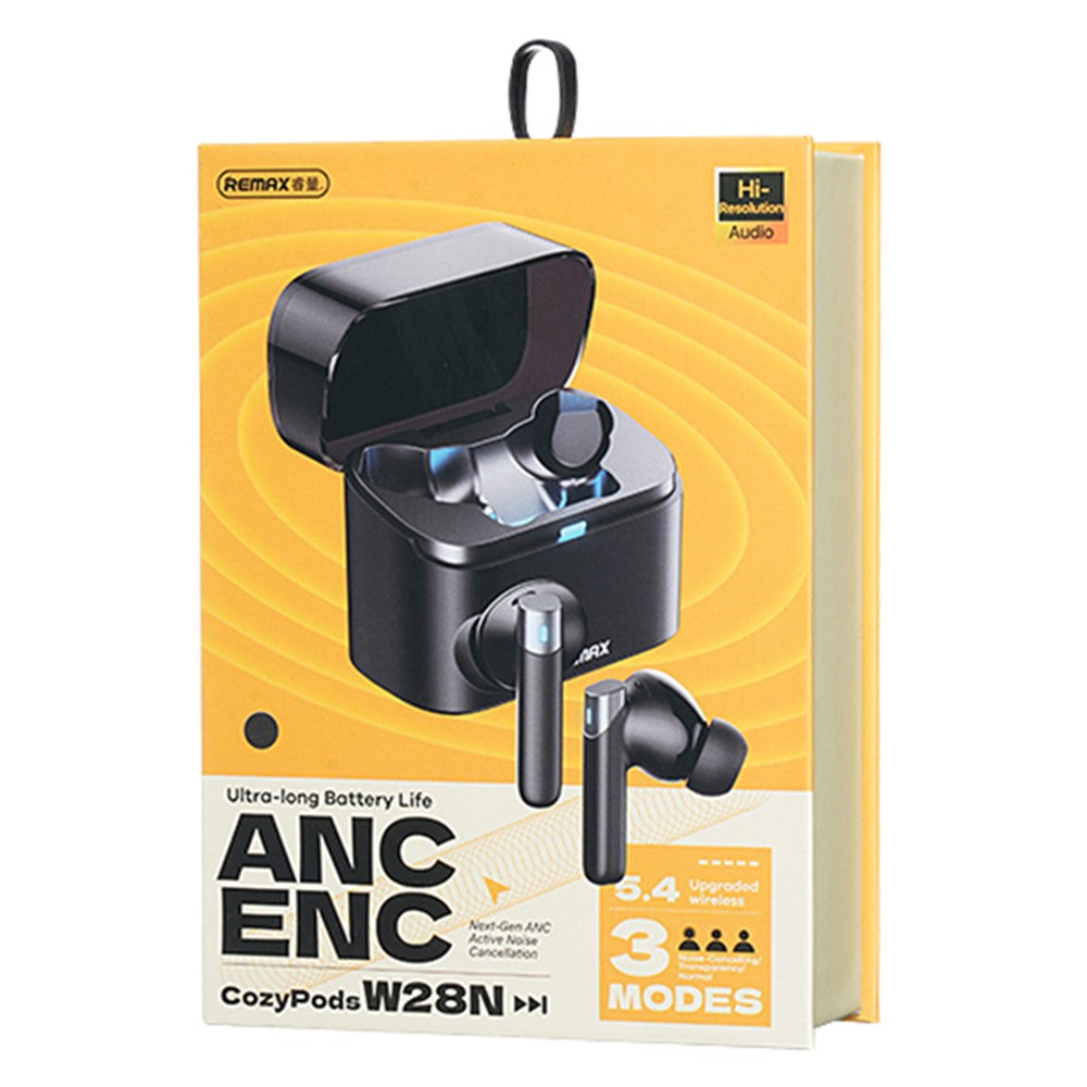 REMAX Cozypods W28N Trådlösa Hörlurar ANC/ENC Dubbel Brusreducering Bluetooth-kompatibla 5.4 Hörlurar