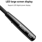 YESIDO YSP22 ENC Brusreducerande Bluetooth-kompatibla 5.3 Hörlurar med Halsband och LED-strömdisplay