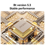 YESIDO YSP22 ENC Brusreducerande Bluetooth-kompatibla 5.3 Hörlurar med Halsband och LED-strömdisplay