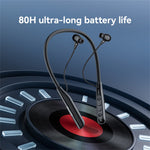 YESIDO YSP22 ENC Brusreducerande Bluetooth-kompatibla 5.3 Hörlurar med Halsband och LED-strömdisplay