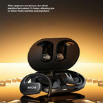 WEKOME WS-17 Open Ear Hovedtelefoner Bluetooth-kompatibel 5.4 OWS Hængende Høretelefoner Ørepropper 15 timers spilletid