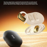 WEKOME WS-17 Open Ear Hovedtelefoner Bluetooth-kompatibel 5.4 OWS Hængende Høretelefoner Ørepropper 15 timers spilletid