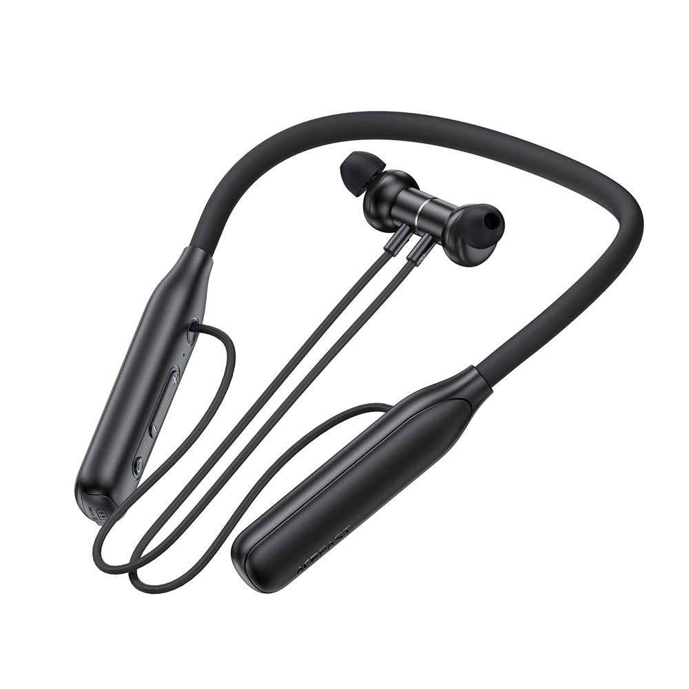 ACEFAST N4 Neckband Bluetooth-compatible Headphones IPX4 Waterproof Earphones Support TF Card