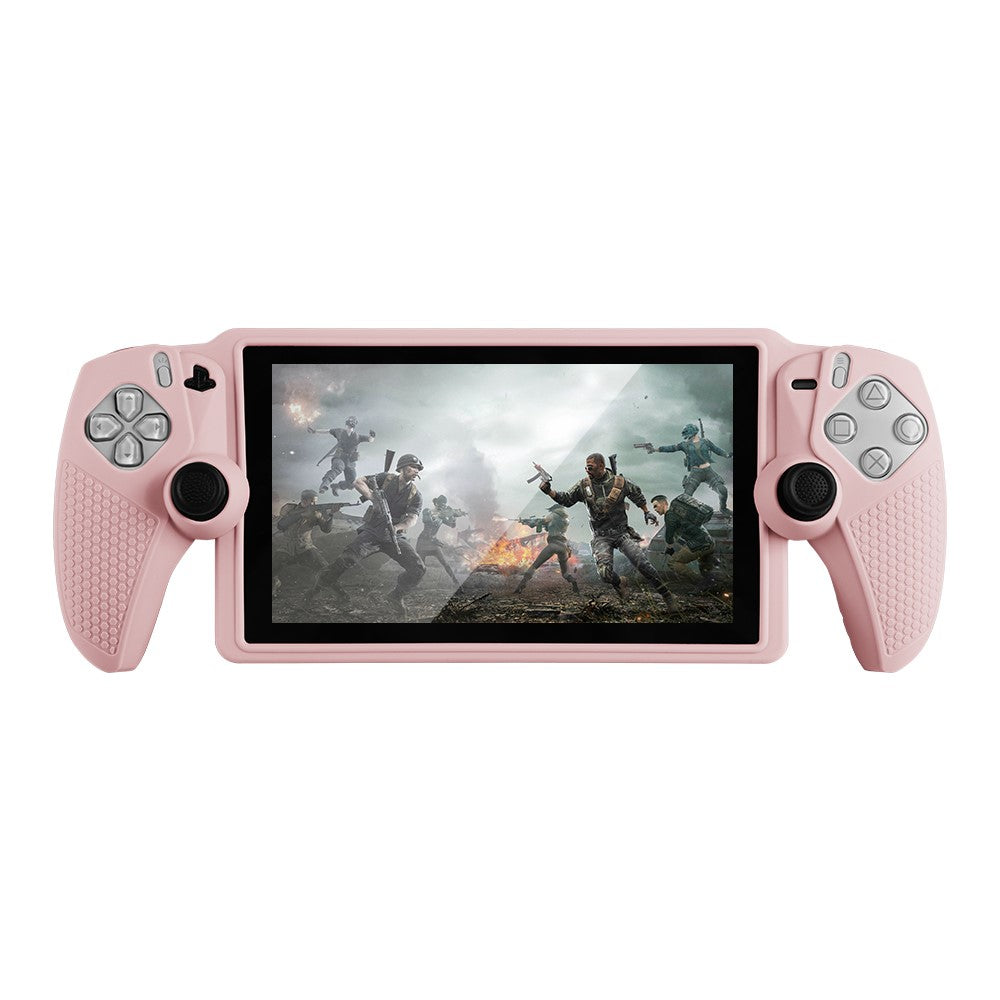 For Sony PlayStation Portal Silicone Protective Case Anti Slip Handheld Game Console Shockproof Cover