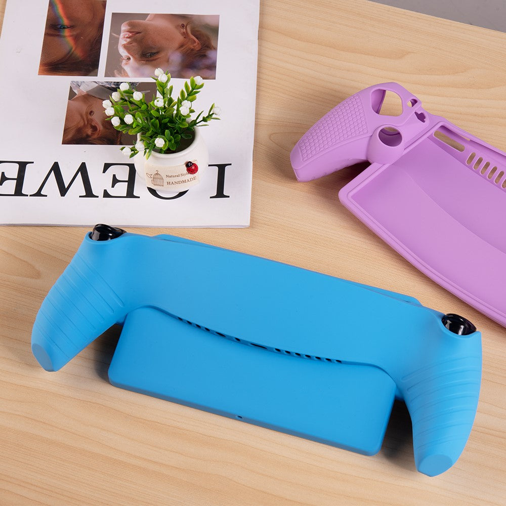 For Sony PlayStation Portal Silicone Protective Case Anti Slip Handheld Game Console Shockproof Cover