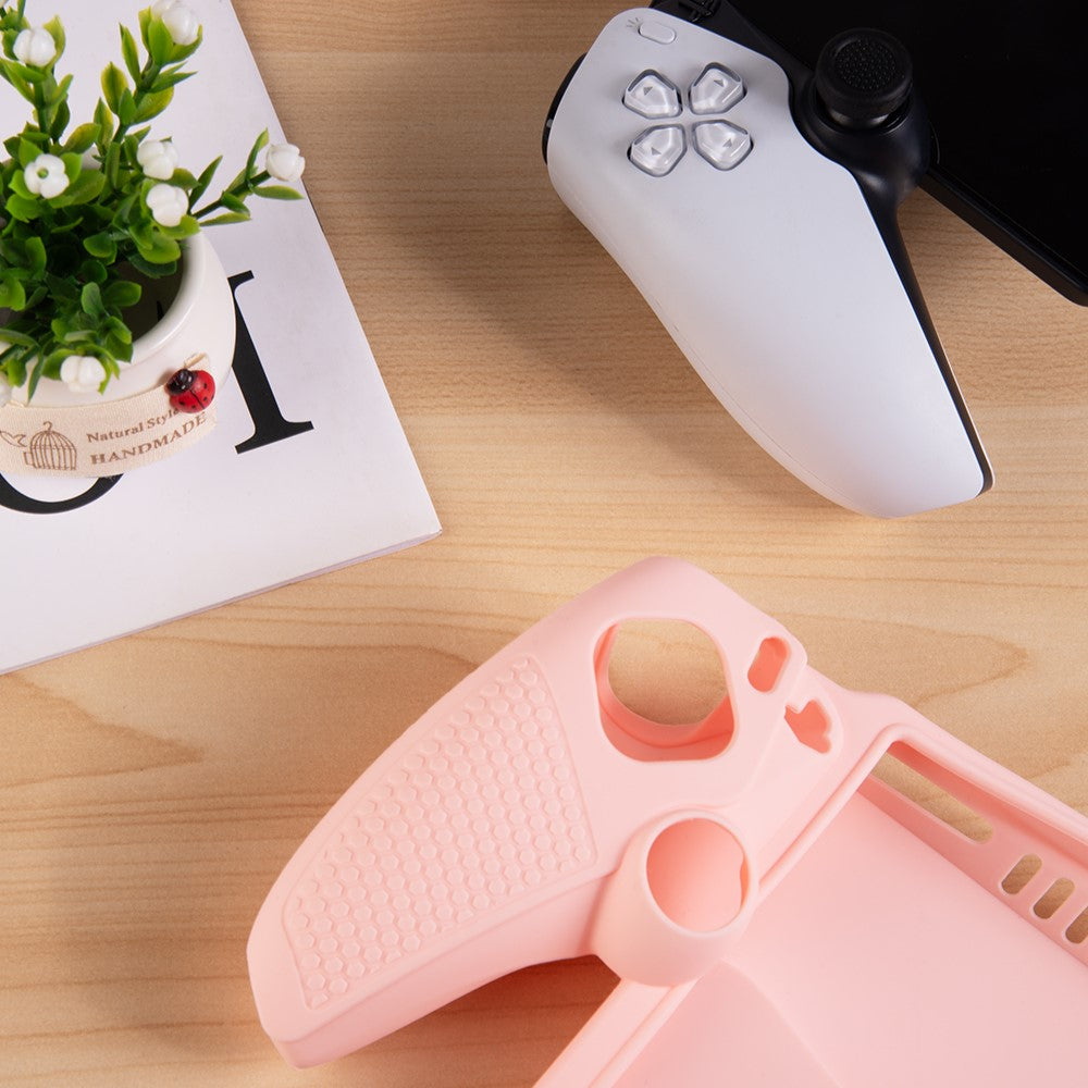 For Sony PlayStation Portal Silicone Protective Case Anti Slip Handheld Game Console Shockproof Cover
